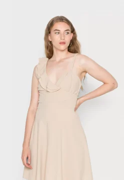 Wal G Jolene Asymmetric Skater Dress – Jersey Dress . Excellent|Women Dress