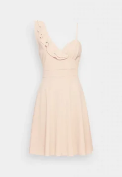 Wal G Jolene Asymmetric Skater Dress – Jersey Dress . Excellent|Women Dress