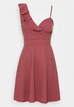 Wal G Jolene Asymmetric Skater Dress – Jersey Dress . Closeout Sale|Women Dress