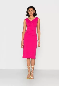 Wal G Jude Off The Shoulder Midi Dress – Cocktail Dress / Party Dress . Online Sales|Women Dress