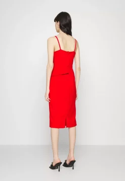 Wal G Kathy Peplum Midi Dress – Jersey Dress . Tendy Style|Women Dress