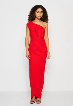 Wal G Kelly Ruffle Maxi – Jersey Dress . Special|Women Dress