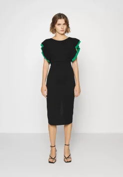 Wal G Kelly Ruffle Sleeve Midi Dress – Cocktail Dress / Party Dress . Sale|Women Dress