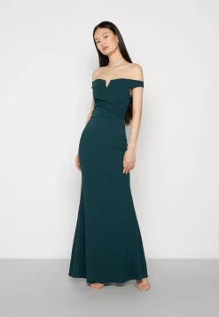Wal G Kia Off The Shoulder Maxi Dress – Occasion Wear . Hot Selling|Women Occasion Wear