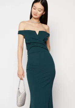 Wal G Kia Off The Shoulder Maxi Dress – Occasion Wear . Hot Selling|Women Occasion Wear