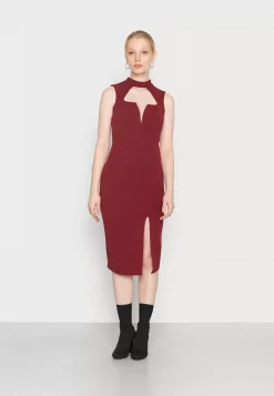Wal G Lammy Halter Neck Midi Dress – Shift Dress . Popular|Women Dress