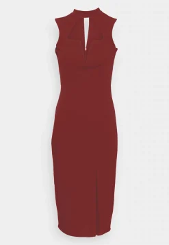 Wal G Lammy Halter Neck Midi Dress – Shift Dress . Popular|Women Dress