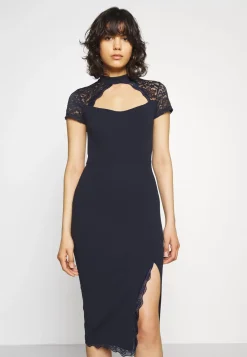 Wal G Latifa Detail Midi Dress – Cocktail Dress / Party Dress . Sale|Women Dress