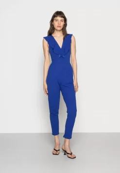 Wal G Leah Ruffle V Neck Jumpsuit – Jumpsuit . Discount Online|Women Jumpsuit