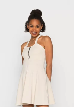 Wal G Lilliacross Front Zip Skater Dress – Cocktail Dress / Party Dress . Online Sales|Women Dress
