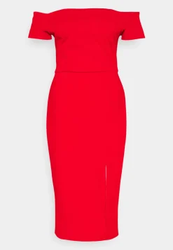 Wal G Love Off The Shoulder Midi Dress – Shift Dress . Crazy Deals|Women Dress