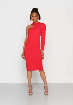 Wal G Luluone Sleeve Midi Dress – Shift Dress . Cheap|Women Dress