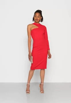 Wal G Luluone Sleeve Midi Dress – Shift Dress . Cheap|Women Dress
