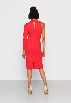 Wal G Luluone Sleeve Midi Dress – Shift Dress . Cheap|Women Dress