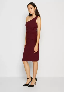 Wal G Marge One Shoulder Midi – Jersey Dress . Closeout Sale|Women Dress