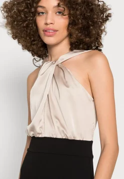 Wal G Marla Knot Halter Midi Dress – Cocktail Dress / Party Dress . Discount Sale|Women Dress