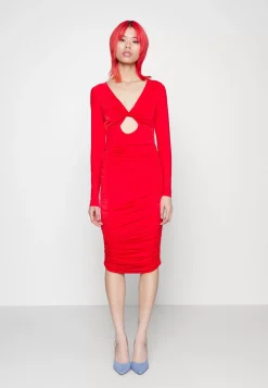 Wal G Mika Cut Out Midi Dress – Cocktail Dress / Party Dress . Special|Women Dress