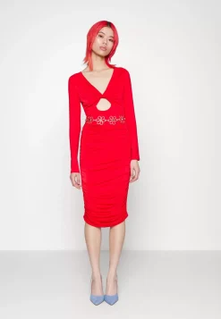 Wal G Mika Cut Out Midi Dress – Cocktail Dress / Party Dress . Special|Women Dress