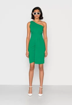Wal G Milana One Shoulder Pleat Dress – Cocktail Dress / Party Dress . Online Sales|Women Dress