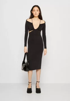Wal G Monet Cut Out Midi – Jersey Dress . Shop|Women Dress