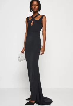 Wal G Nadine Cut Out Maxi Dress – Jersey Dress . Crazy Deals|Women Dress