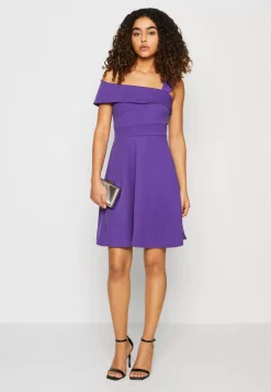 Wal G Noelle Off The Shoulder Skater Dress – Jersey Dress . Discount Online|Women Dress