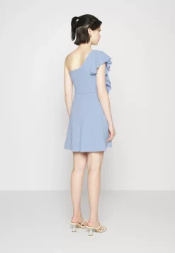 Wal G One Shoulder Skater Dress – Jersey Dress . Special|Women Dress