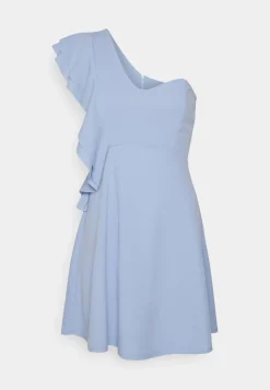 Wal G One Shoulder Skater Dress – Jersey Dress . Special|Women Dress