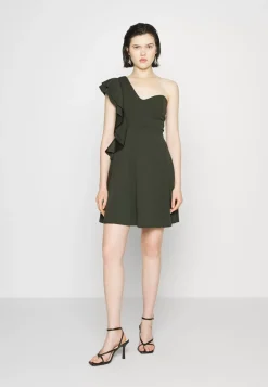 Wal G One Shoulder Skater Dress – Jersey Dress . Official|Women Dress