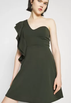 Wal G One Shoulder Skater Dress – Jersey Dress . Official|Women Dress