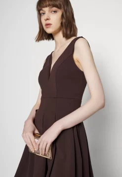 Wal G Plain V Neck Skater – Day Dress . Online Sales|Women Dress
