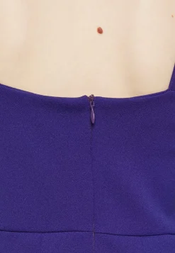 Wal G Plain V Neck Skater – Jersey Dress . Excellent|Women Dress