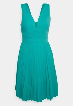 Wal G Pleat Skater Dress – Cocktail Dress / Party Dress . Discount Online|Women Dress