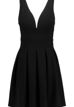 Wal G Pleated Fit And Flare – Cocktail Dress / Party Dress . Discount Online|Women Dress