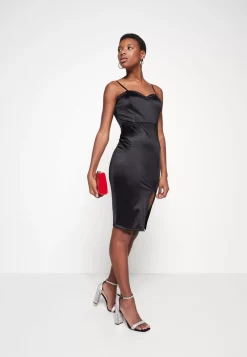 Wal G Ray Strap Midi Dress – Cocktail Dress / Party Dress . Cheap|Women Dress