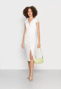 Wal G Robin V Neck Midi Dress – Cocktail Dress / Party Dress . Shop|Women Dress