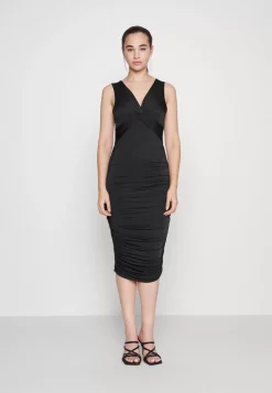 Wal G Sally V Neck Midi Dress – Cocktail Dress / Party Dress . Crazy Deals|Women Dress