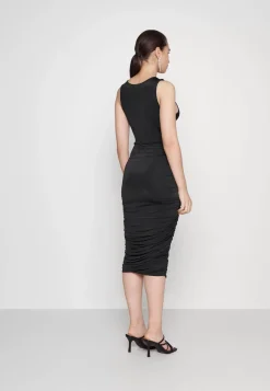 Wal G Sally V Neck Midi Dress – Cocktail Dress / Party Dress . Crazy Deals|Women Dress