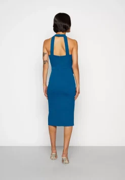 Wal G Sasha Frill Neck Midi Dress – Jersey Dress . Sale|Women Dress