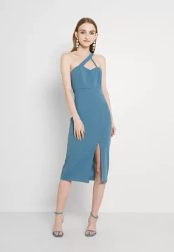 Wal G Savanah Halter Neck Midi Dress – Jersey Dress . Sale|Women Dress
