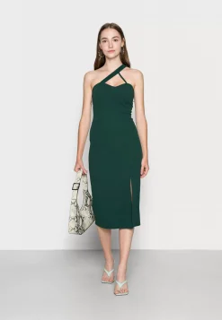 Wal G Savanah Halter Neck Midi Dress – Jersey Dress . Popular|Women Dress