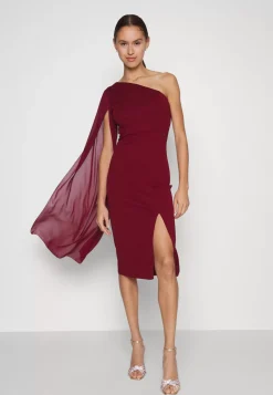 Wal G Shelly Sleeve Midi – Cocktail Dress / Party Dress . Discount Sale|Women Dress