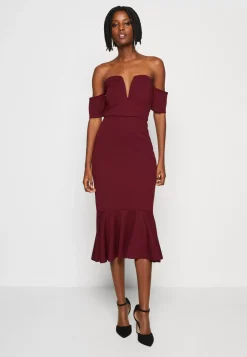 Wal G Siena V Neck Midi – Cocktail Dress / Party Dress . Special|Women Dress