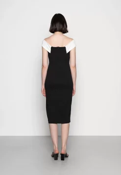 Wal G Smith Contrast Midi Dress – Jersey Dress . Sale|Women Dress