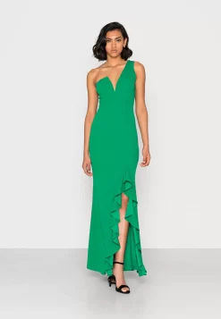 Wal G Soya One Shoulder Maxi Dress – Jersey Dress . Special|Women Dress