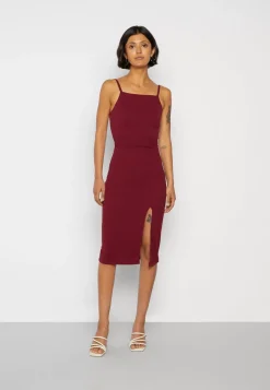 Wal G Strappy Square Neck Midi Dress – Shift Dress . Discount Online|Women Dress