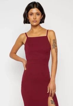 Wal G Strappy Square Neck Midi Dress – Shift Dress . Discount Online|Women Dress
