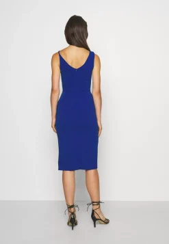 Wal G Sweeny Peplum Midi Dress – Jersey Dress . Discount Sale|Women Dress