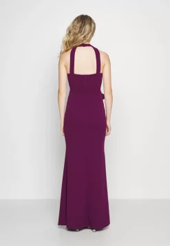 Wal G Tilly Ruffle Halter Neck Maxi Dress – Jersey Dress . Online Sales|Women Dress