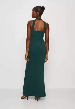 Wal G Tilly Ruffle Halter Neck Maxi Dress – Jersey Dress . Cheap Online|Women Dress